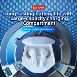 image-Choice Lenovo GM2 Pro TWS Wireless Headphones Earphone Bluetooth-compatible 5.3 Waterproof Headset with Mic for Xiaomi iPhone