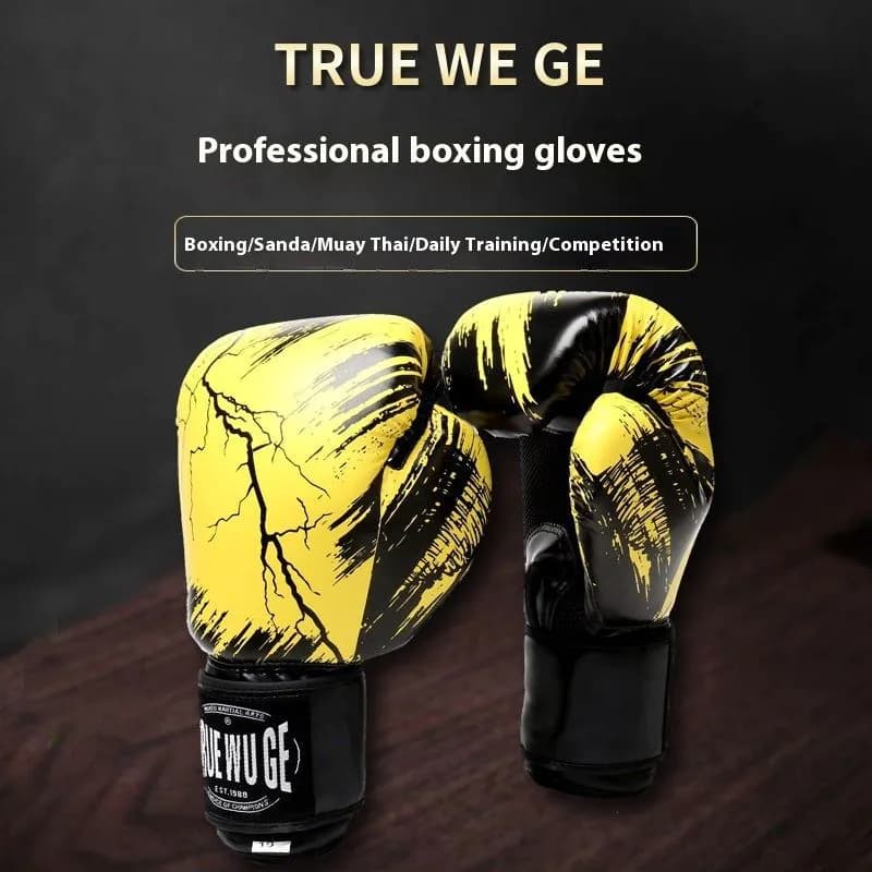 image-Male Simplicity Scattered Free Fight Boxing Gloves