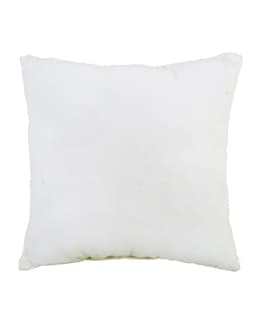 image-18"x18" White Indoor Outdoor Ogee Decorative Pillow