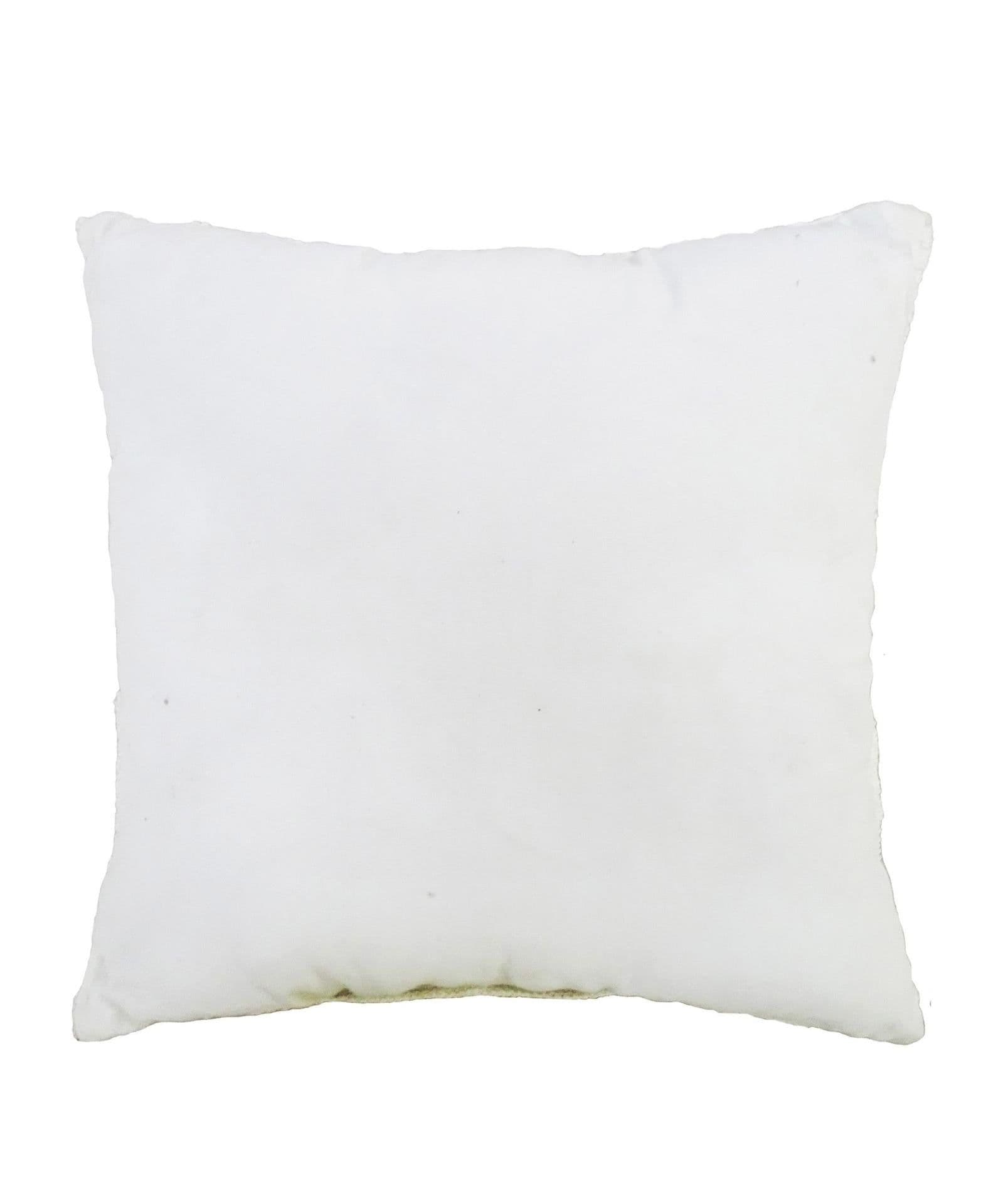 image-18"x18" White Indoor Outdoor Ogee Decorative Pillow