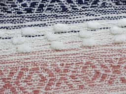 image-Throw Pillow for sofa with Tassels 22" X 22" Multicolor Insert Included