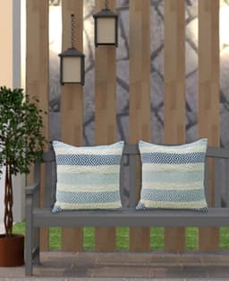 image-Linden Street Handwoven Weave Textured Stripe Pillow