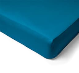 image-Fitted sheet Percale cap 30cm 90x200 canard