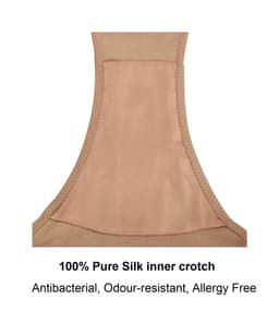 image-Hope - Silk & Organic Cotton Brief in Skin Tone Colours