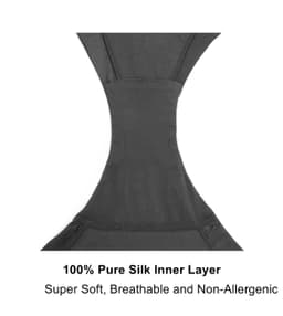 image-Snowdrop - Silk & Organic Cotton Full Brief in Black