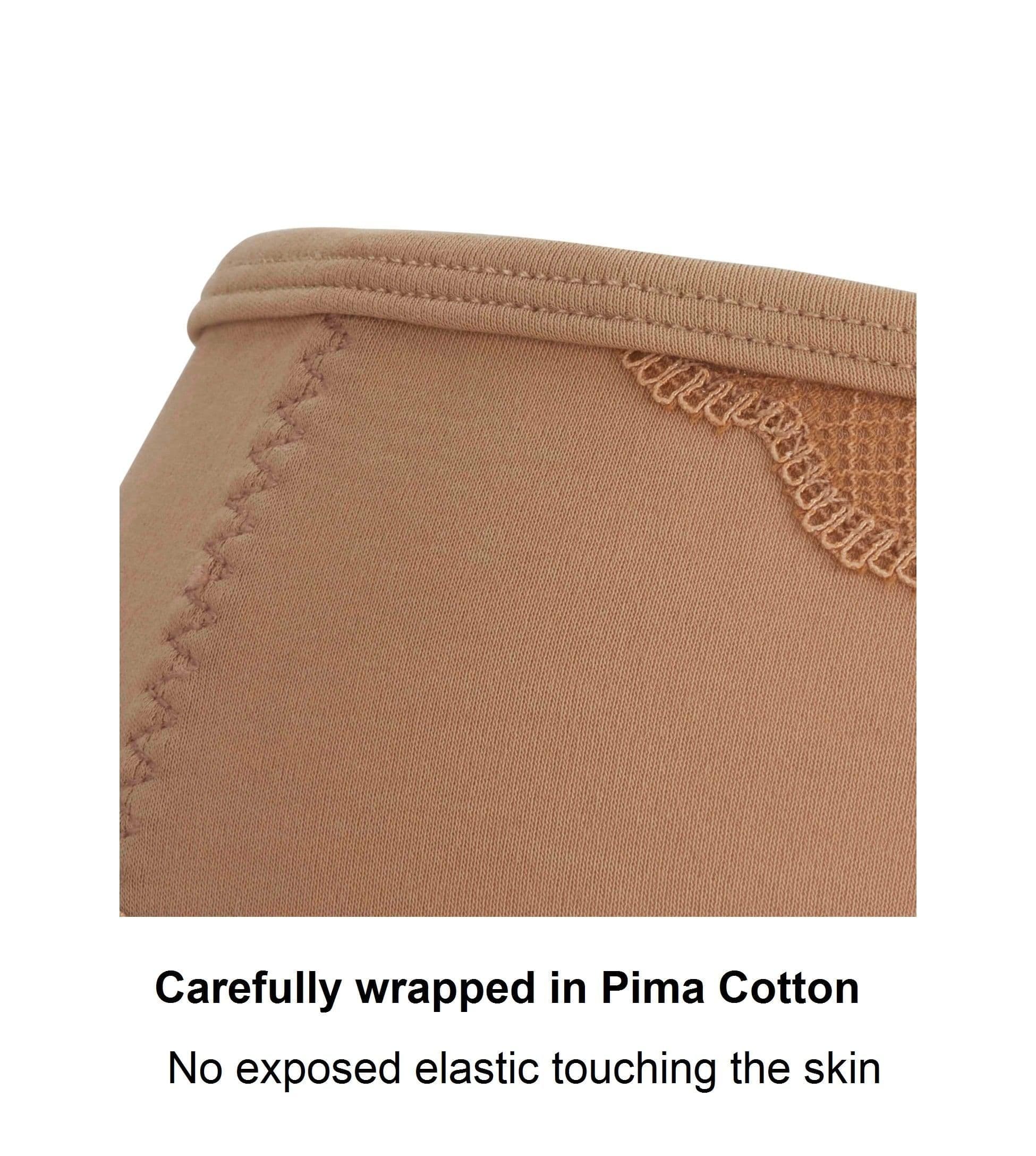 image-Vanessa- Silk & Organic Cotton Full Brief in Skin Tone Colours
