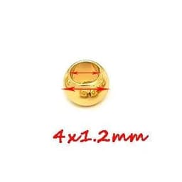 image-100pcs 2 mm-12 mm 316L Stainless Steel Beads European Ball Metal Big Hole Spacer Beads for Jewelry Making Diy Bracelet Necklace