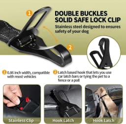 image-Dog Car Safety Belt