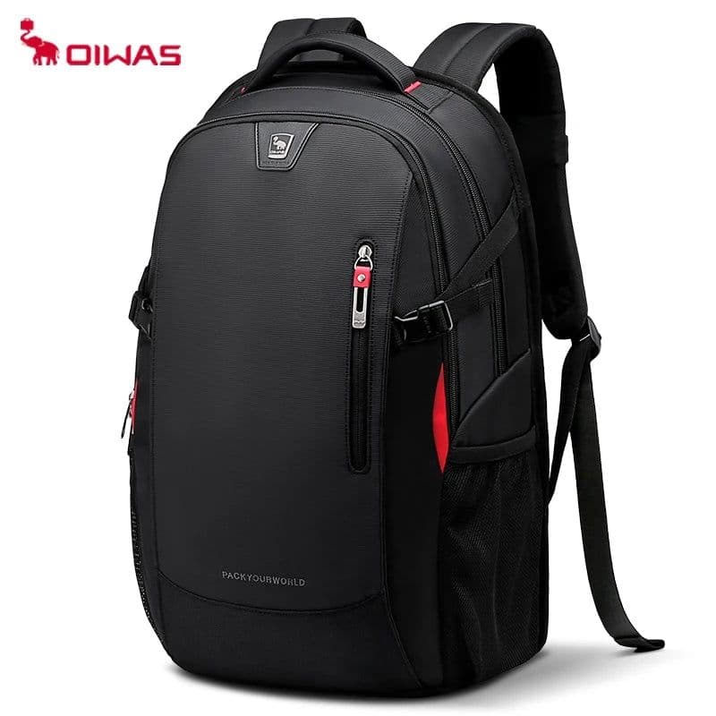image-OIWAS Laptop Backpacks 14 Inch School Bags Waterproof Nylon 29L Casual Shoulder Bagpack Travel Teenage Men's Backpack Mochila