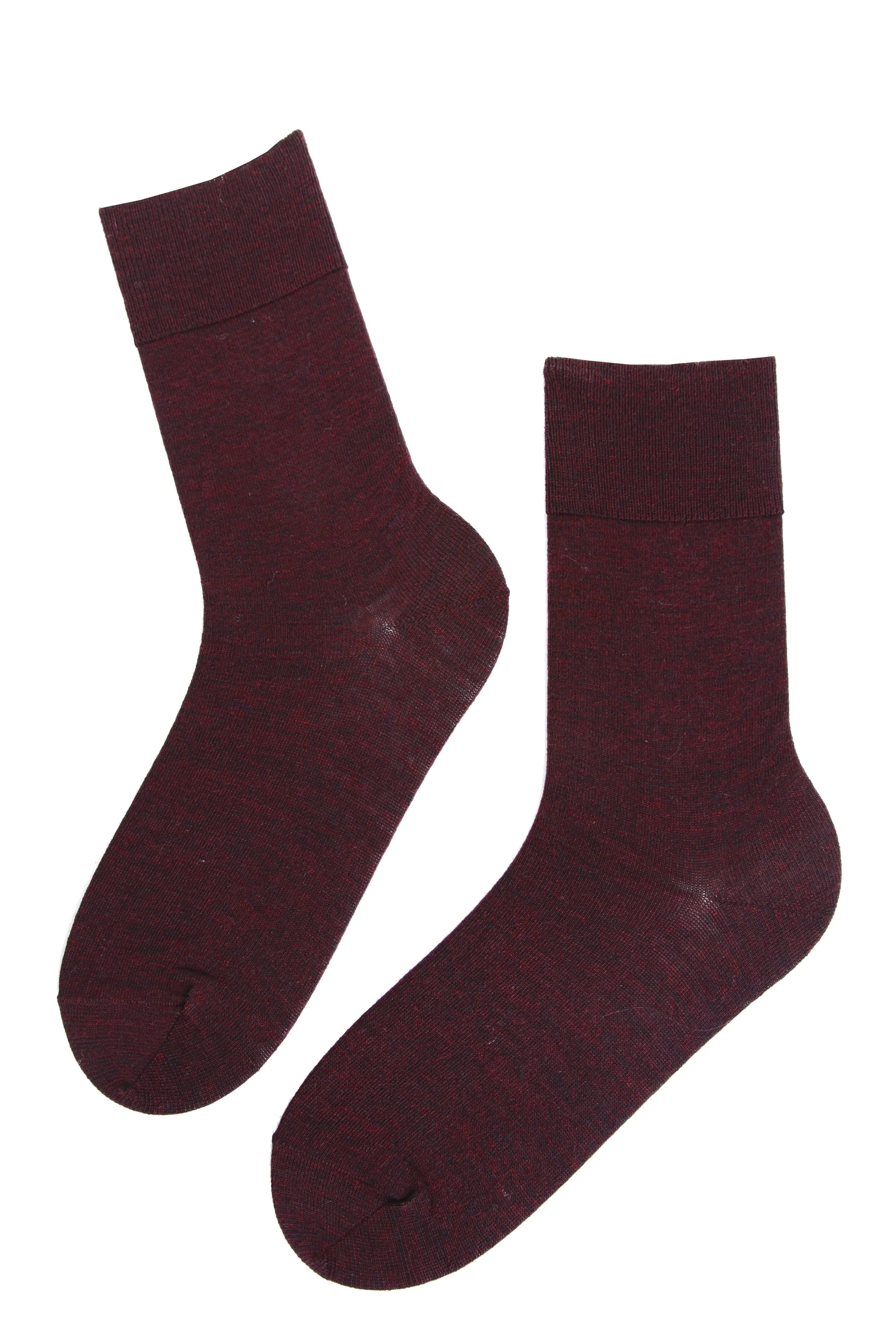 image-DOORA bordeaux merino socks for women