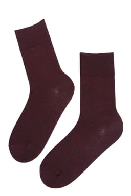 image-DOORA bordeaux merino socks for women