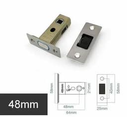 image-Magnetic mute magnetic lock Silent lock body Bathroom door magnetic lock core Eccentric lock Margin 22mm 25mm 30mm 35mm 40mm 50