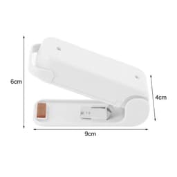 image-Mini Heat Bag Sealing Machine Package Sealer Bags Thermal Plastic Food Bag Closure Portable Sealer Food Packaging Heat Sealer