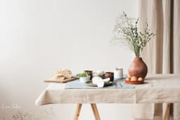 image-Set of linen coasters