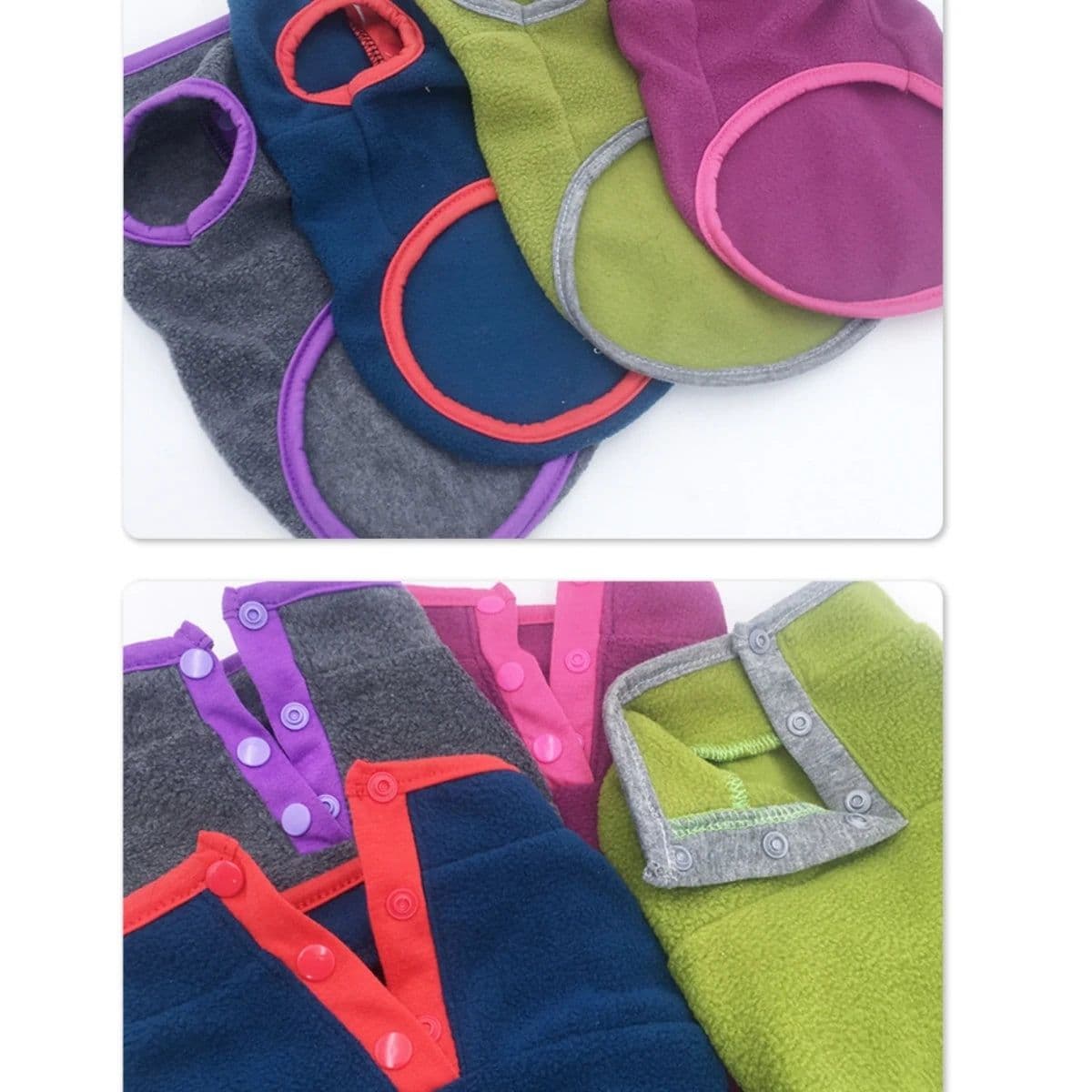 image-Winter Dog Clothes Soft Fleece Warm Puppy Cat Vest For Small Dogs Shih Tzu Chihuahua Jacket Pug French Bulldog Coat Pet Costume