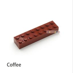 image-20pcs DIY Building Blocks Thick 2x8 Dots Educational Creative Toys for Children Figures Plastic Bricks Size Compatible With 3007