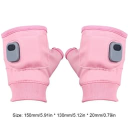 image-Electric Heated Gloves Winter Moto Riding Thermal Gloves 360 Degree Heating Thermal Heated Gloves Fingerless Thermal Hand Warmer