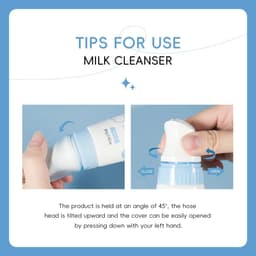 image-Laikou Milk Face Cleanser Facial Scrub Cleansing Wash Foam Mossee Acne Oil Control Blackhead Remover Shrink Pores Skin Care 80g