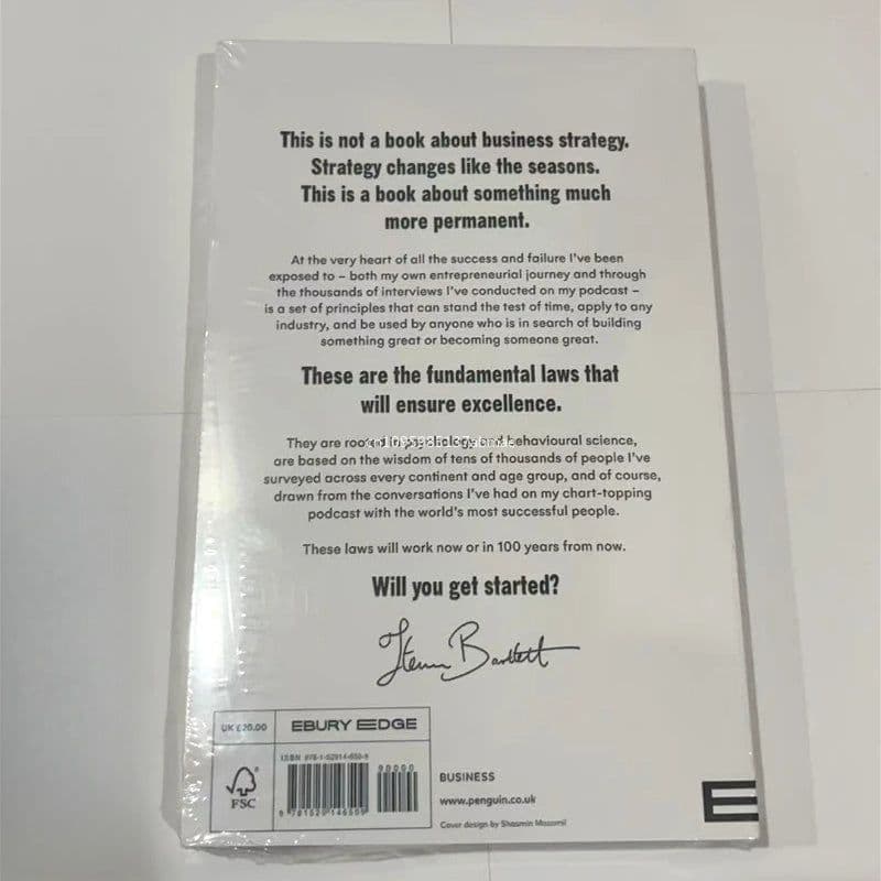 image-The Diary of a CEO: The 33 Laws of Business and Life English Books