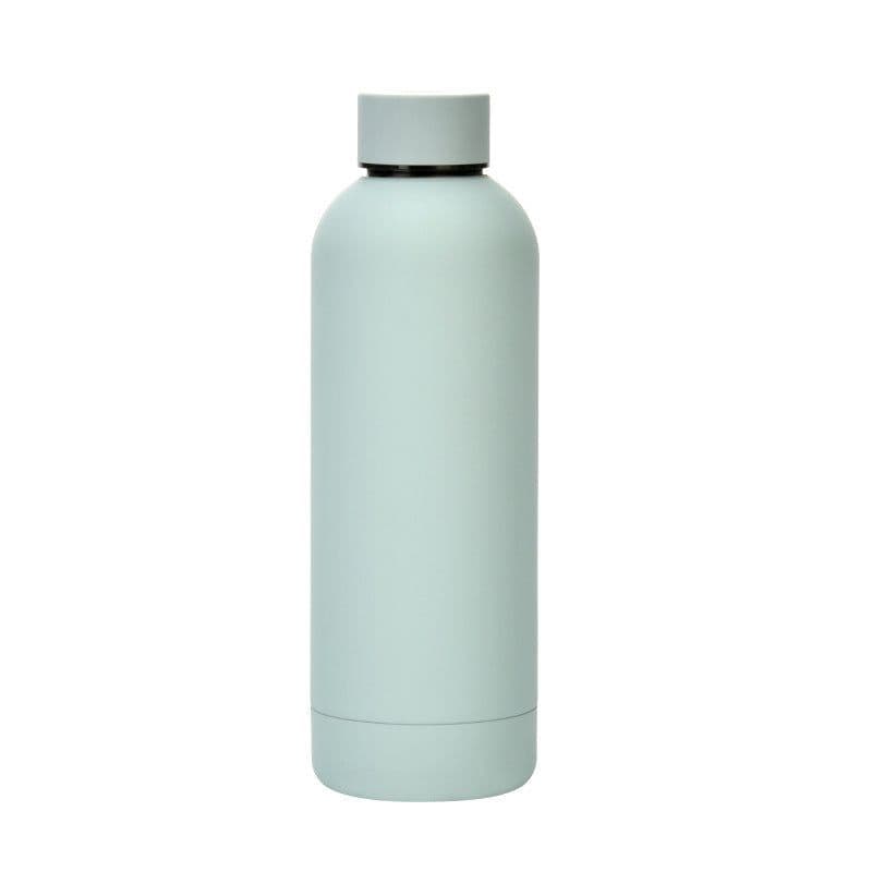 image-Portable Sports Water Cup Rubber Paint Insulation Cup