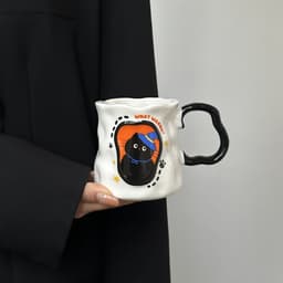 image-Cup Ceramic Hand High Sense Water Cup Box