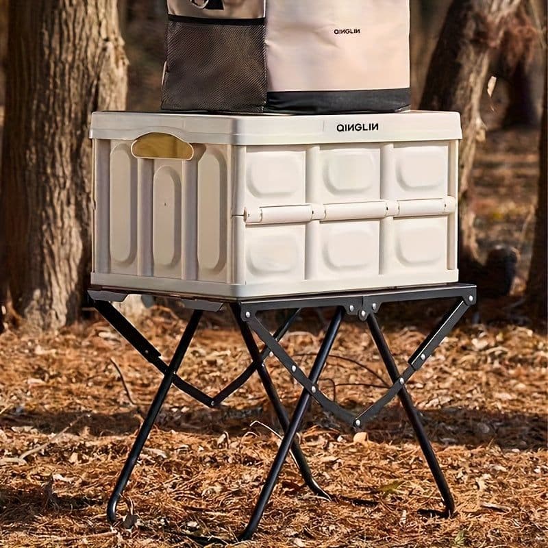 image-Camping Table with Grill Outdoor Gear