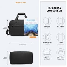 image-E1960M - Kono Lightweight Multi Purpose Unisex Sports Travel Duffel Bag - Black