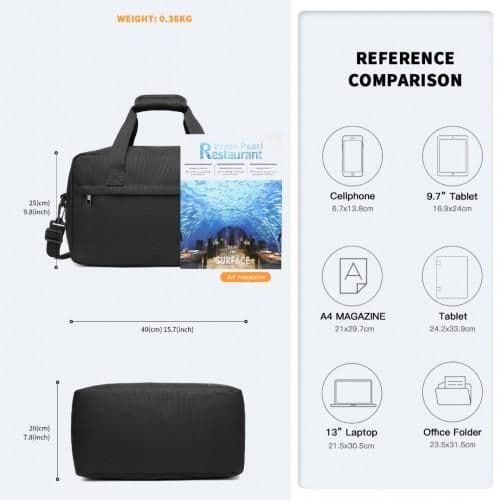 image-E1960M - Kono Lightweight Multi Purpose Unisex Sports Travel Duffel Bag - Black