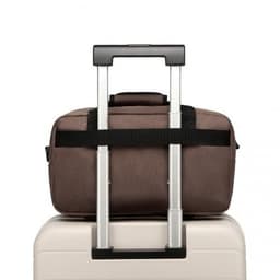 image-E1960S - Kono Lightweight Multi Purpose Unisex Sports Travel Duffel Bag - Brown