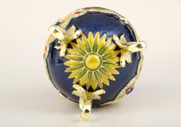 image-Blue Colorful Russian Egg