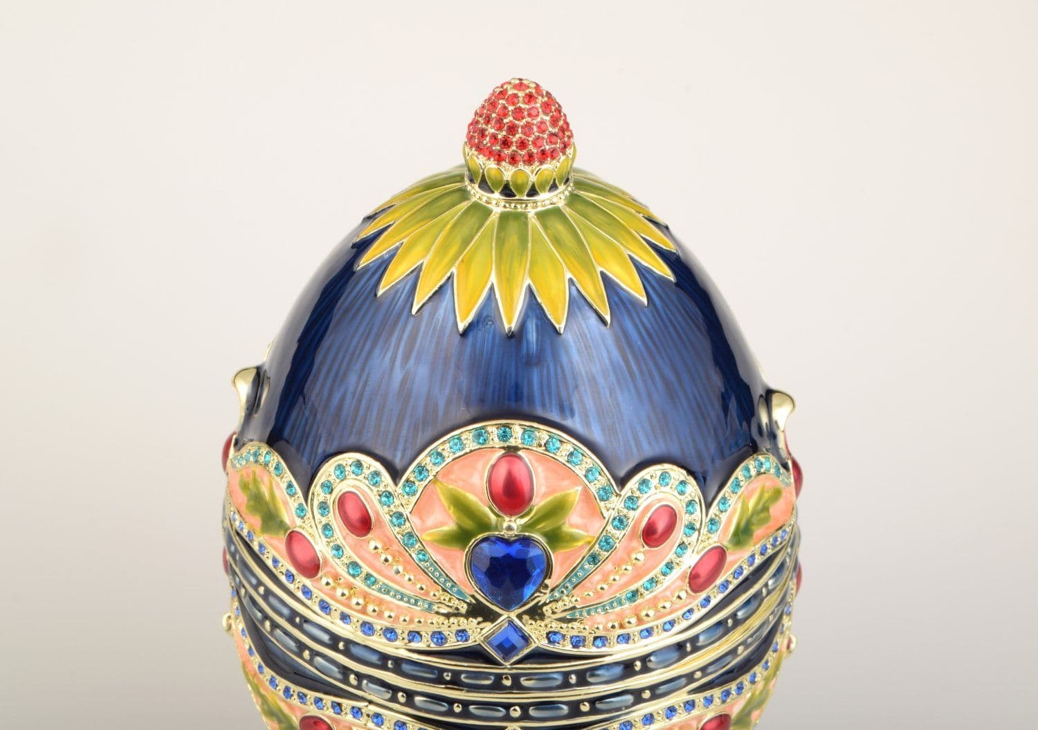 image-Blue Colorful Russian Egg