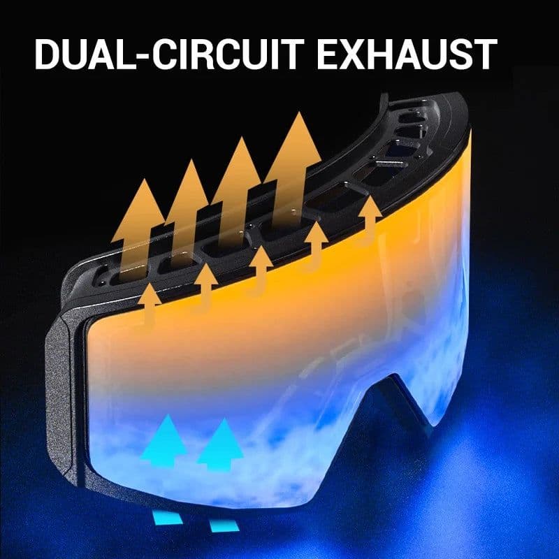 image-KAPVOE Photochromic Men Women Outdoor Sports Ski goggles Anti-fog Snowboarding Snowmobile Glasses UV400 Teen Charistmas Cycling