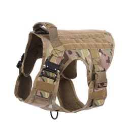 image-Tactical Dog Clothes Quick Disassembly Dog Vest Outdoor Pet Training Clothes