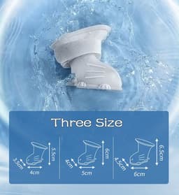 image-Dog Rain Boots 4Pcs Pet Dog Puppy Warm Waterproof Silicone Non-Slip Rain Boots Footwear Shoes Dog Cat Pet Toy Dog Rain Boots Dog Rain Shoes, Cat Rain Boots, Waterproof Foot Cover, Soft Bottom Shoes