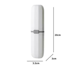 image-Portable Toothpaste Toothbrush Protect Holder Case Travel Camping Storage Box Protect Toothbrush Toothpaste from Dirt and Damage