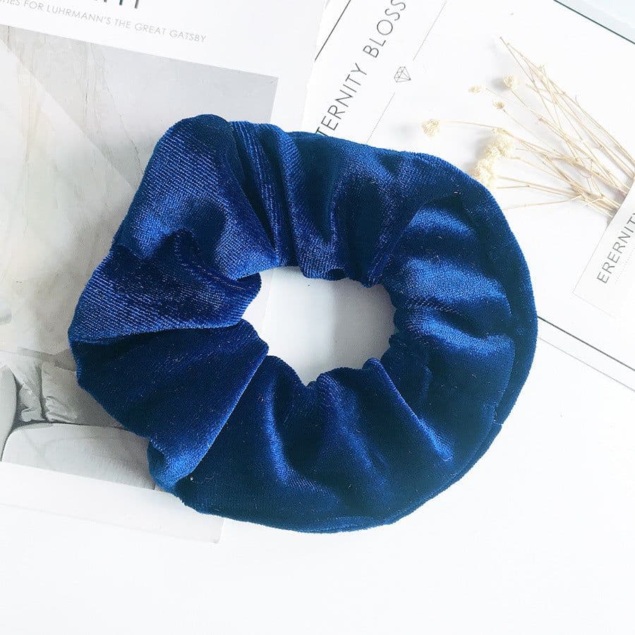 image-Flannel Hair Tie Hair Rope Amazon Velvet Fashion Ponytail Hair Accessories
