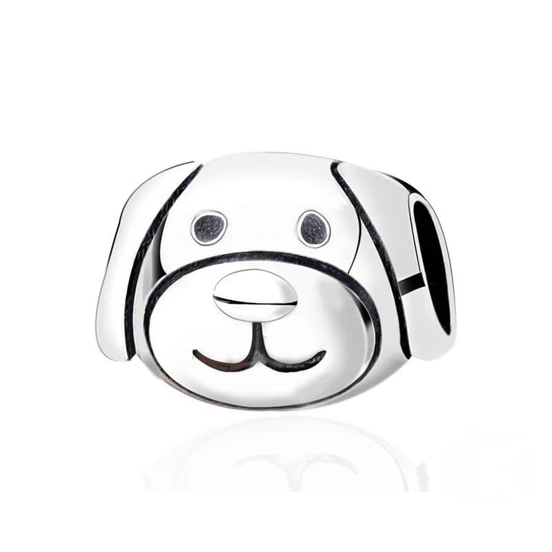 image-Original 925 Sterling Silver Charms Love Pets Dog Cat Paw Print Pendant Beads Fit Brand Bracelets Necklaces Women DIY Jewelry