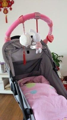 image-Baby Stroller Clip Car Hanging Plush Pendant
