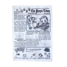 image-Pet Dog Sound Paper Newspaper Toy