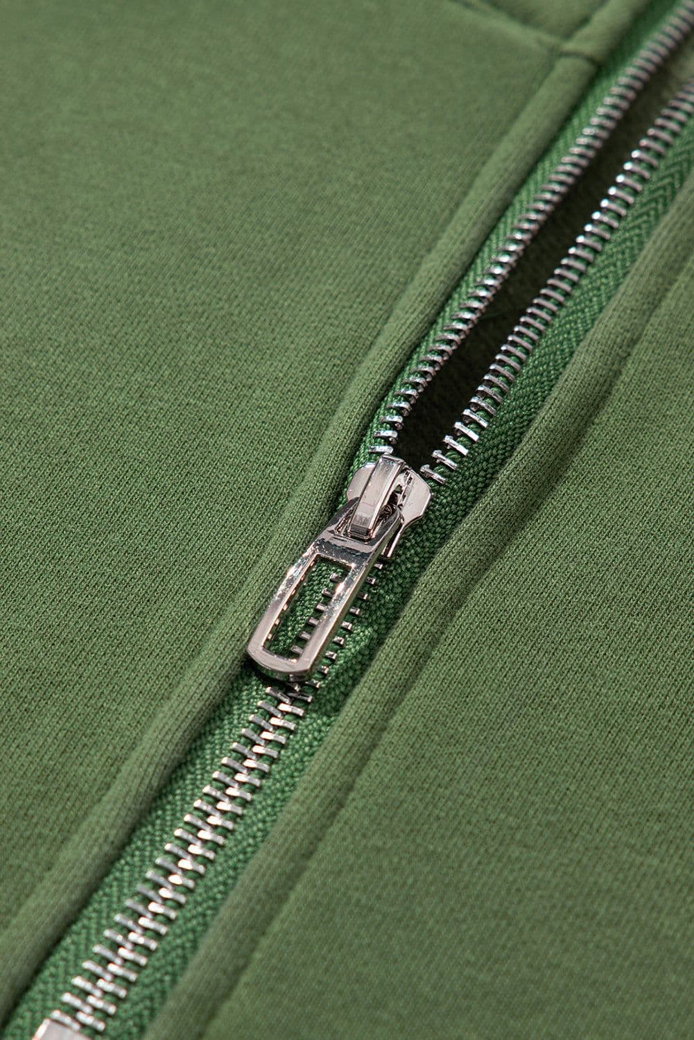 image-Vineyard Green Half Zip up Pullover Active Top and Joggers Set
