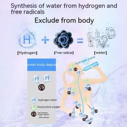 image-Plain Cup Electrolysis Of Water Portable Hydrogen And Oxygen Separation Hydrogen Water Cup