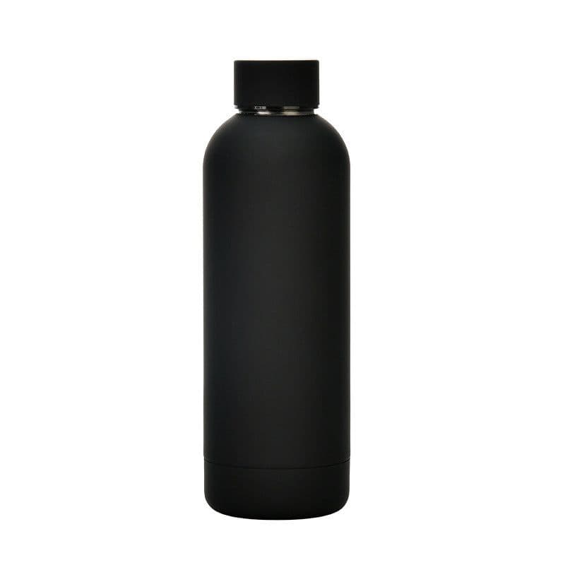 image-Portable Sports Water Cup Rubber Paint Insulation Cup