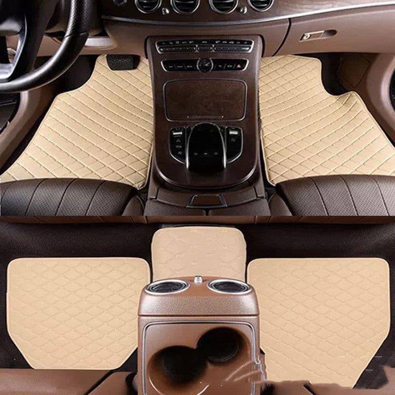 image-Universal Right Rudder Foot Pad Leather Quilted Embroidered Full Surround