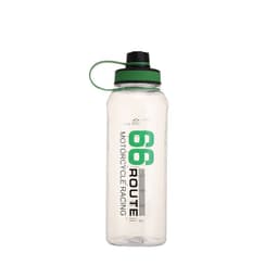 image-Large Capacity Travel Water Bottle Transparent Plastic Water Cup