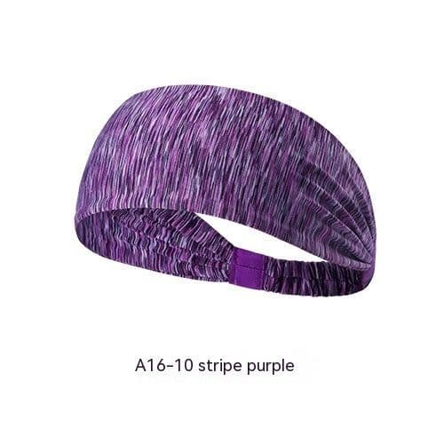image-Quick-drying Antiperspirant Yoga Hair Band For Women