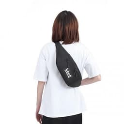 image-EA2136 - Kono Lightweight Fashion Sports Bum Bag For Men And Women - Black