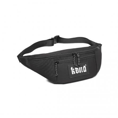 image-EA2136 - Kono Lightweight Fashion Sports Bum Bag For Men And Women - Black