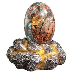 image-LED Lava Dragon Egg Ornamental Collection Decor Dinosaur Egg