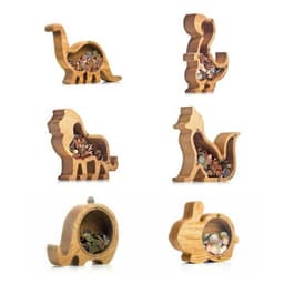 image-Animals Alphabet Piggy Bank Holiday Gifts Boys And Girls Gifts