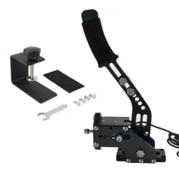 image-16Bit USB Handbrake SIM For G25/27/29 T500 PC Racing Games FANATECOSW DIRT RALLY Hand Brake System Red Black Blue Wear parts